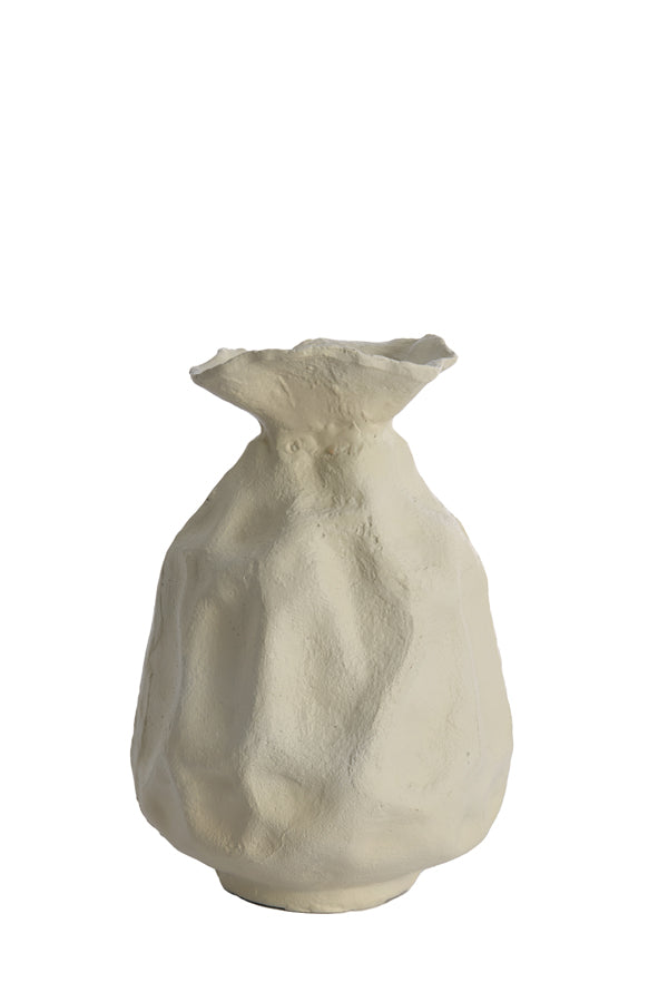 Light & Living Accessories Vase deco 21x31 cm HOLBOX cream House of Isabella UK