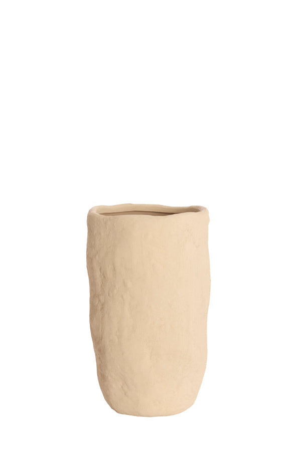 Light & Living Accessories Vase deco 21x35,5 cm SERAFINA ceramics light brown House of Isabella UK