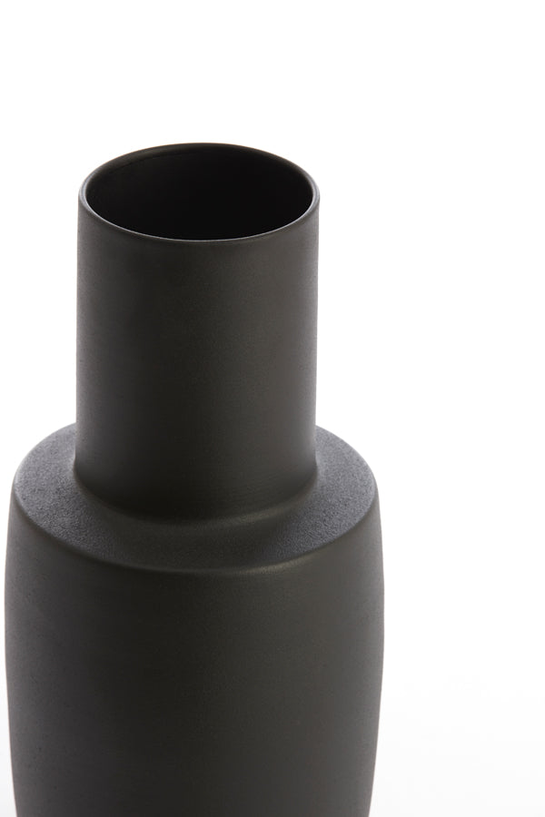 Light & Living Accessories Vase deco 21x40 cm DATUH black House of Isabella UK