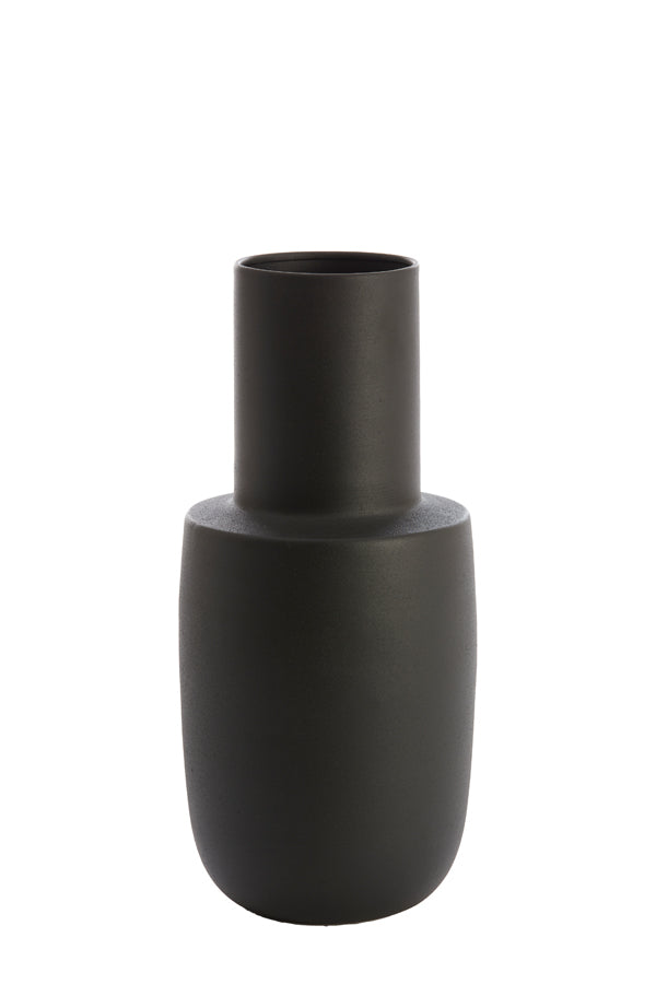 Light & Living Accessories Vase deco 21x40 cm DATUH black House of Isabella UK