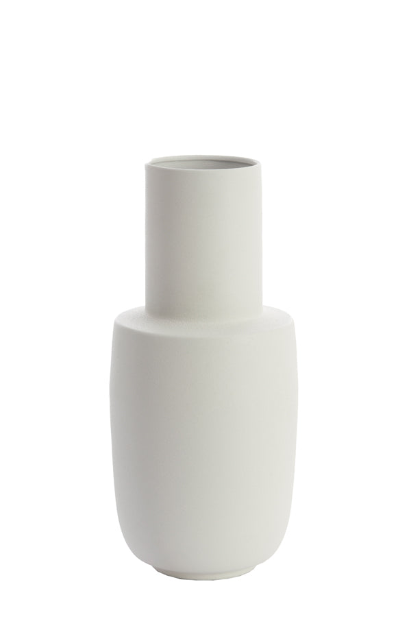 Light & Living Accessories Vase deco 21x40 cm DATUH cream House of Isabella UK