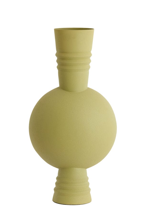 Light & Living Accessories Vase deco 21x60 cm KAVANSI matt olive green House of Isabella UK