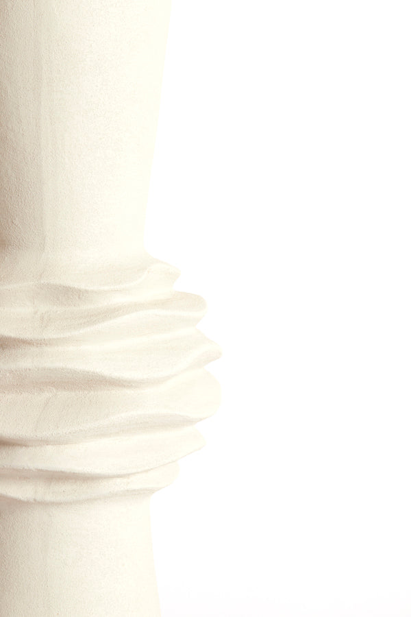 Light & Living Accessories Vase deco 21x60 cm OLIVORA ceramics cream House of Isabella UK