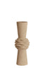 Light & Living Accessories Vase deco 21x60 cm OLIVORA ceramics light brown House of Isabella UK