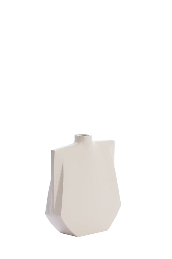 Light & Living Accessories Vase deco 21x6x25 cm MAKAHA cream House of Isabella UK