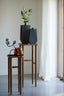Light & Living Accessories Vase deco 21x7,5x41 cm MAKAHA matt black House of Isabella UK