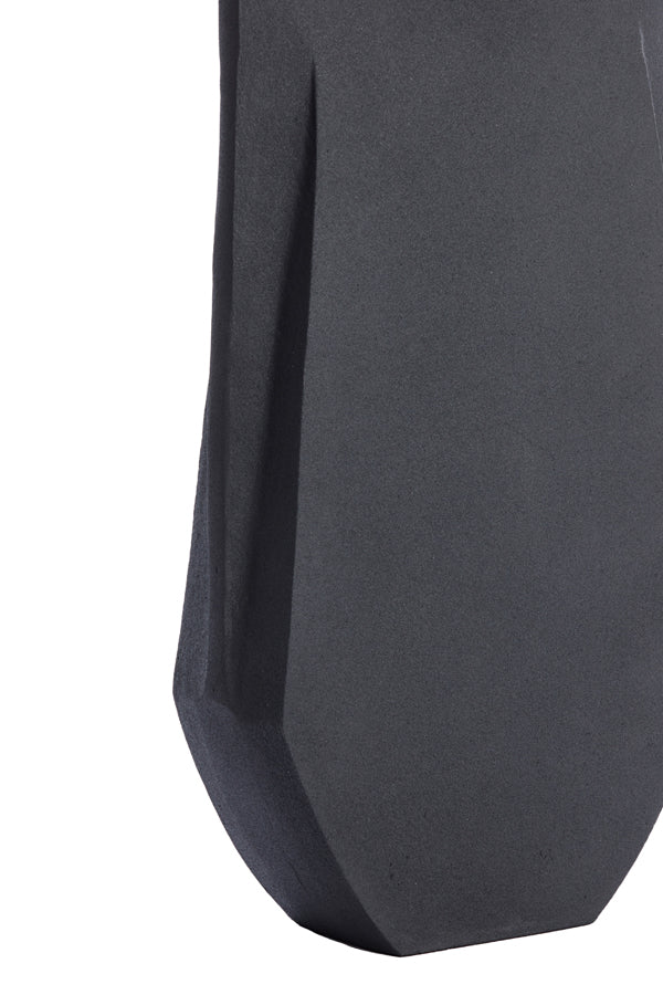 Light & Living Accessories Vase deco 21x7,5x41 cm MAKAHA matt black House of Isabella UK