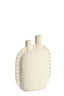 Light & Living Accessories Vase deco 22,5x10x28,5 cm VARAZZA ceramics matt beige House of Isabella UK