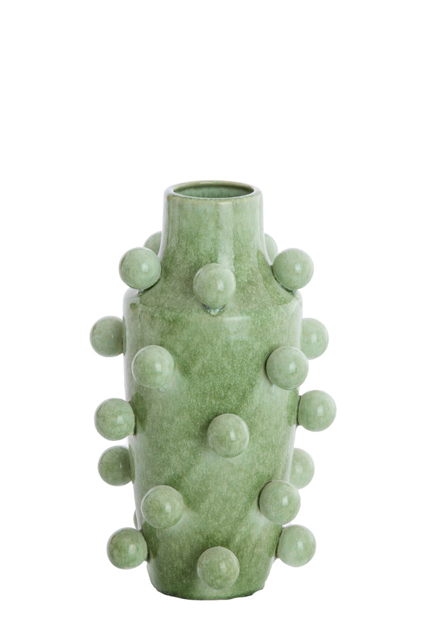 Light & Living Accessories Vase deco 22,5x36,5 cm MOLLY ceramics mint green-green House of Isabella UK
