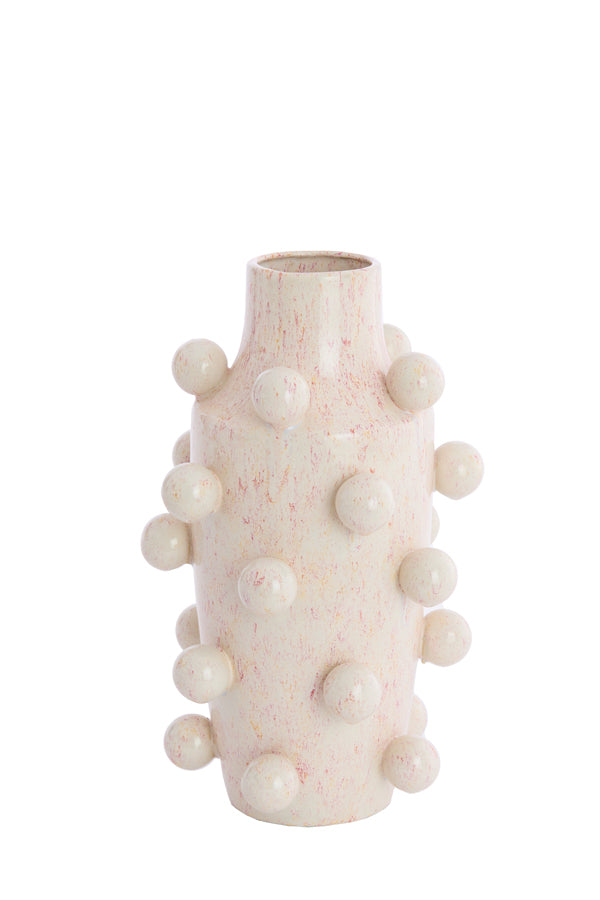 Light & Living Accessories Vase deco 22,5x36,5 cm MOLLY ceramics pink House of Isabella UK