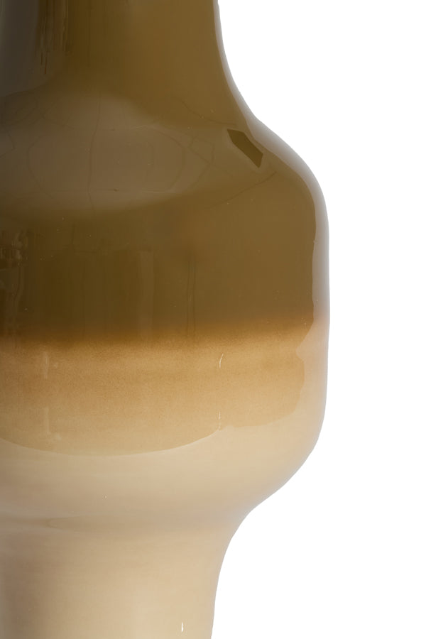 Light & Living Accessories Vase deco 22,5x41,5 cm SINDO dark brown+sand House of Isabella UK