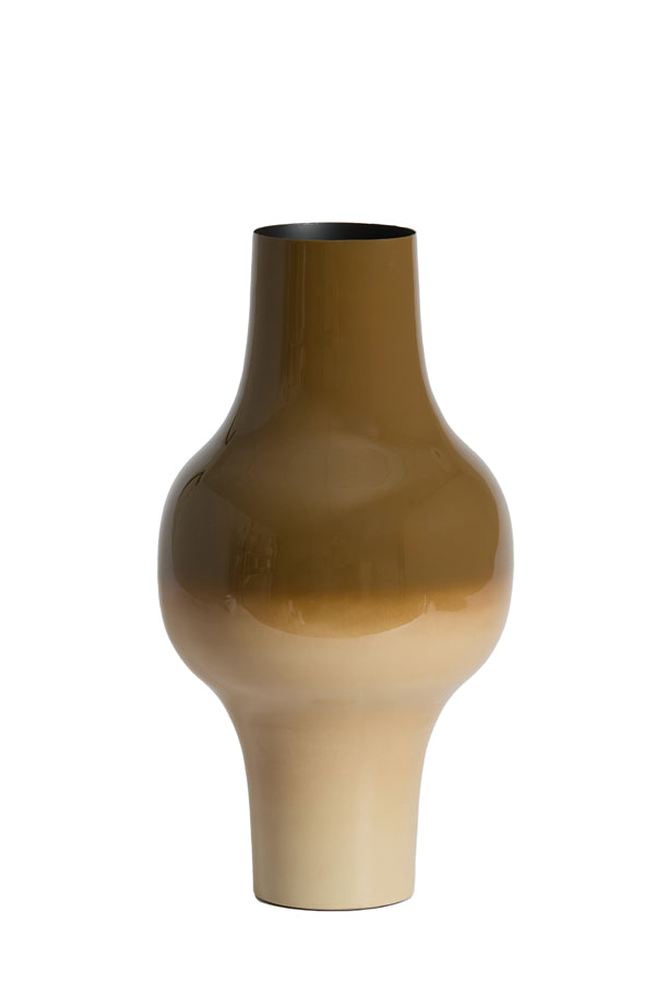 Light & Living Accessories Vase deco 22,5x41,5 cm SINDO dark brown+sand House of Isabella UK