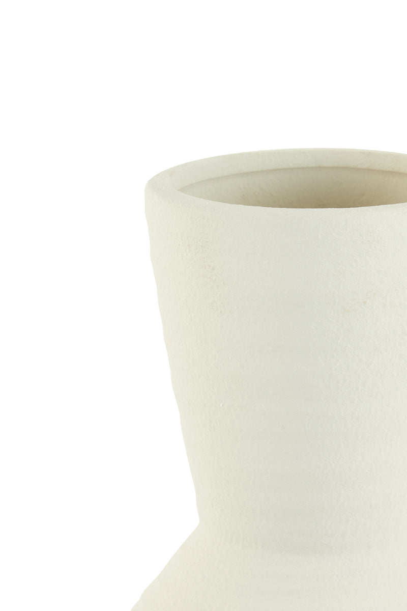 Light & Living Accessories Vase deco 22,5x50,5 cm AYLA ceramics cream House of Isabella UK