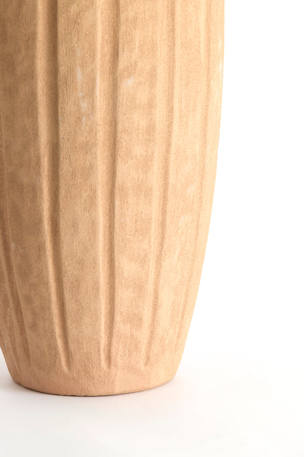 Light & Living Accessories Vase deco 22,5x58 cm AYNA ceramics light peach House of Isabella UK