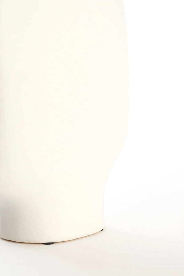 Light & Living Accessories Vase deco 22,5x8x27 cm TROVO ceramics white House of Isabella UK