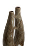 Light & Living Accessories Vase deco 22x11x41 cm KATHA ceramics shiny brown House of Isabella UK