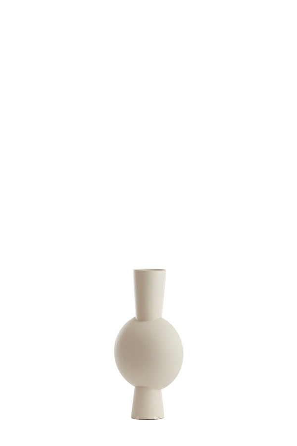 Light & Living Accessories Vase deco 22x14x40 cm KAVANDU cream House of Isabella UK