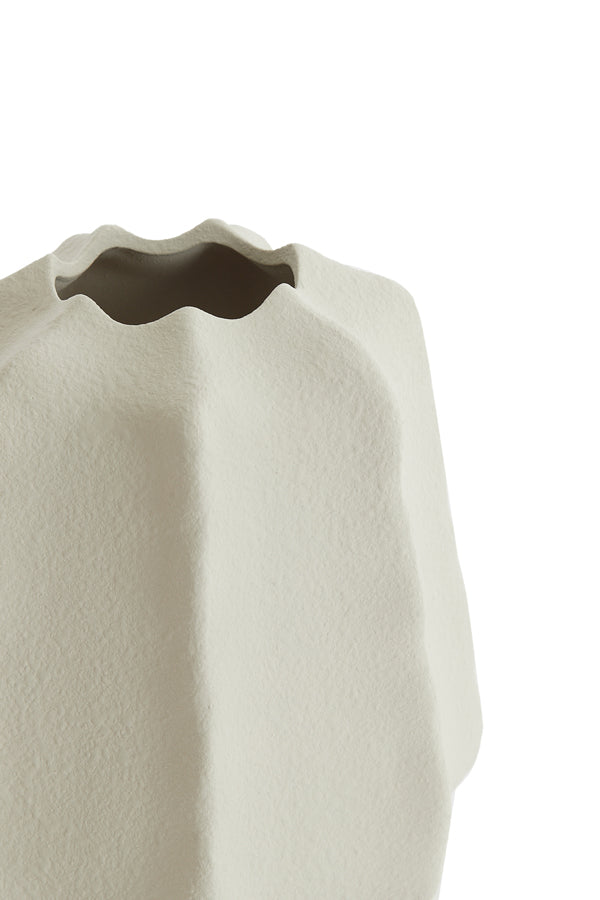 Light & Living Accessories Vase deco 22x25,5 cm ARIEIRO ceramics cream House of Isabella UK