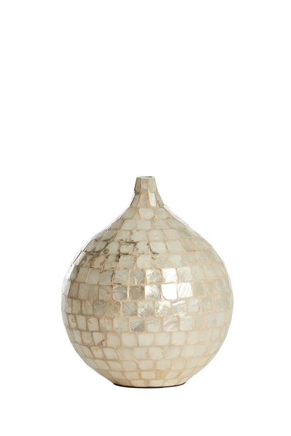 Light & Living Accessories Vase deco 22x25 cm ELORZA cream House of Isabella UK