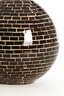 Light & Living Accessories Vase deco 22x25 cm ELORZA dark brown+natural House of Isabella UK