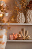 Light & Living Accessories Vase deco 22x26 cm NELANI ceramics matt cream House of Isabella UK
