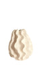 Light & Living Accessories Vase deco 22x26 cm NELANI ceramics matt cream House of Isabella UK