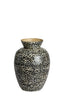 Light & Living Accessories Vase deco 22x31 cm LERA bamboo black-cream House of Isabella UK
