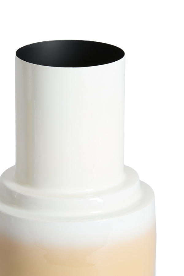 Light & Living Accessories Vase deco 22x33,5 cm CARIMA cream+beige House of Isabella UK