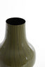 Light & Living Accessories Vase deco 22x40 cm SINDO shiny dark olive green+black House of Isabella UK