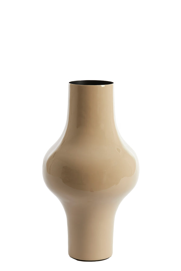 Light & Living Accessories Vase deco 22x40 cm SINDO shiny taupe House of Isabella UK