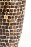 Light & Living Accessories Vase deco 22x50 cm TUDELA coconut dark brown House of Isabella UK