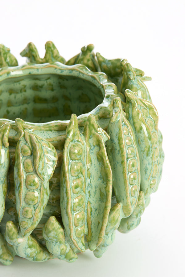 Light & Living Accessories Vase deco 23,5x22,5x15 cm FABA ceramics mint green House of Isabella UK