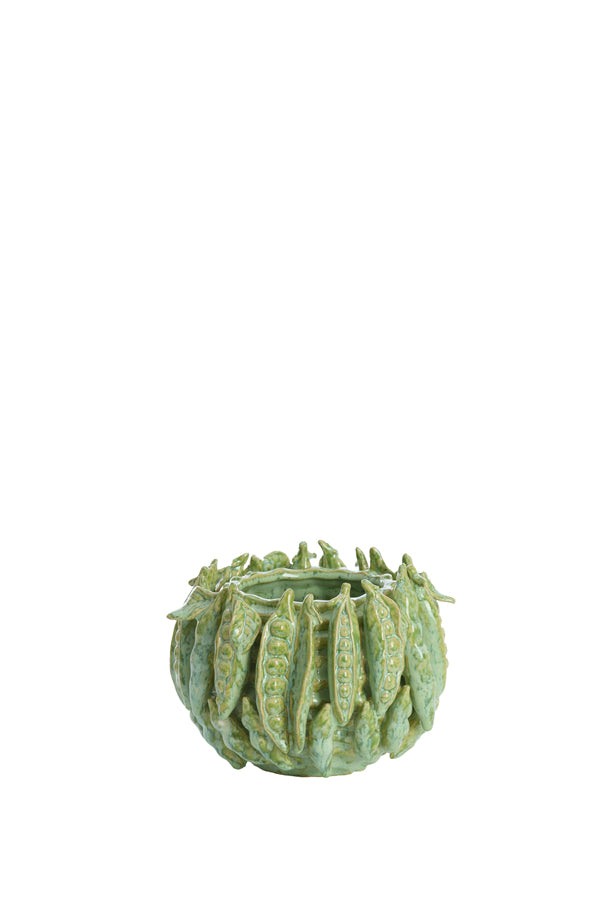 Light & Living Accessories Vase deco 23,5x22,5x15 cm FABA ceramics mint green House of Isabella UK