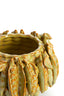 Light & Living Accessories Vase deco 23,5x22,5x15 cm FABA ceramics olive green-brown House of Isabella UK