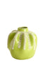 Light & Living Accessories Vase deco 23,5x27,5 cm CHIERI ceramics light green+cream House of Isabella UK