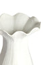 Light & Living Accessories Vase deco 23,5x30,5 cm ZENORA ceramics matt cream House of Isabella UK