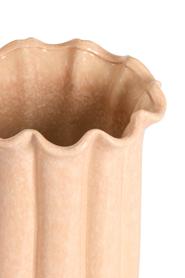 Light & Living Accessories Vase deco 23,5x38 cm SEDONI ceramics light pink House of Isabella UK