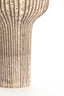 Light & Living Accessories Vase deco 23,5x42,5 cm NEVANO matt dark brown+cream House of Isabella UK