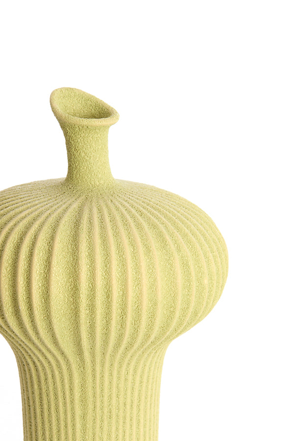Light & Living Accessories Vase deco 23,5x42,5 cm NEVANO matt green House of Isabella UK