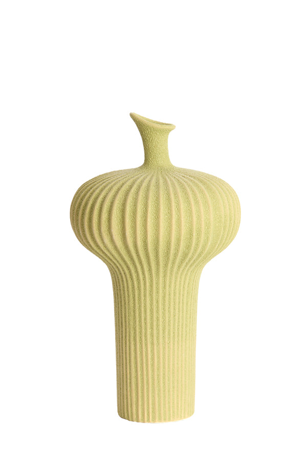 Light & Living Accessories Vase deco 23,5x42,5 cm NEVANO matt green House of Isabella UK
