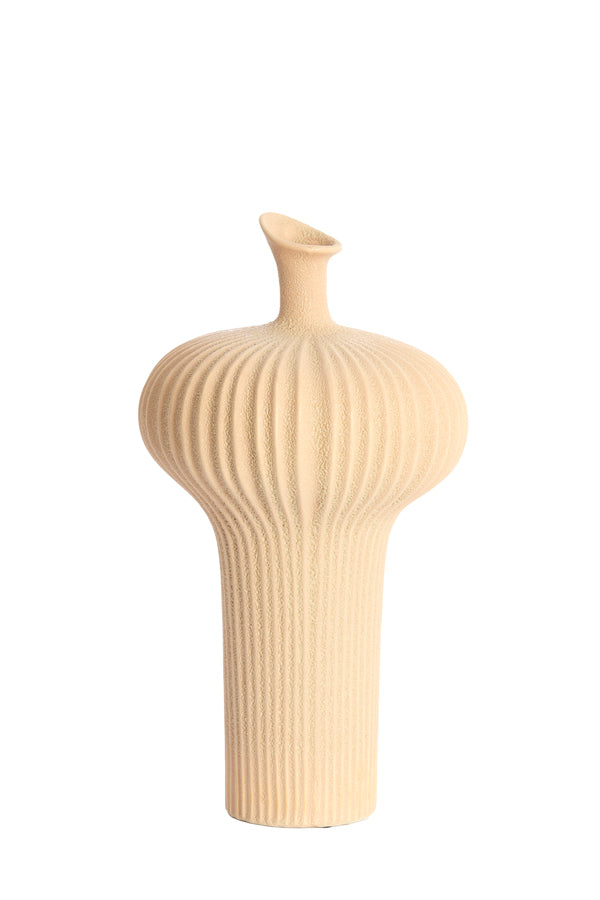 Light & Living Accessories Vase deco 23,5x42,5 cm NEVANO matt peach House of Isabella UK