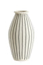 Light & Living Accessories Vase deco 23,5x43 cm DIPHU ceramics cream-black House of Isabella UK