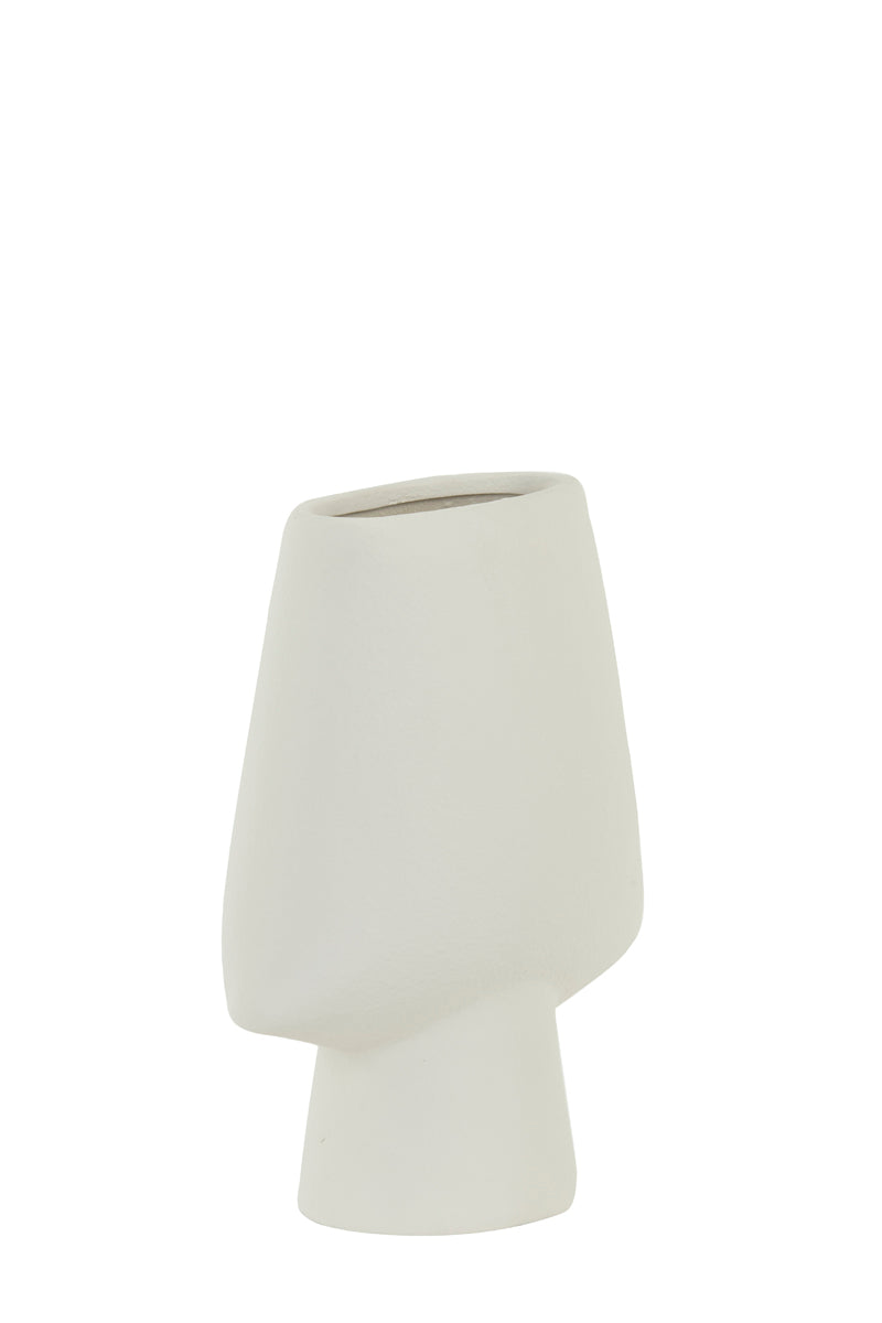 Light & Living Accessories Vase deco 23x12,5x30 cm CIARA ceramics cream House of Isabella UK