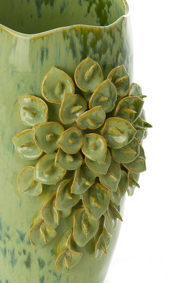 Light & Living Accessories Vase deco 23x19x35,5 cm AMIATA ceramics mint green House of Isabella UK