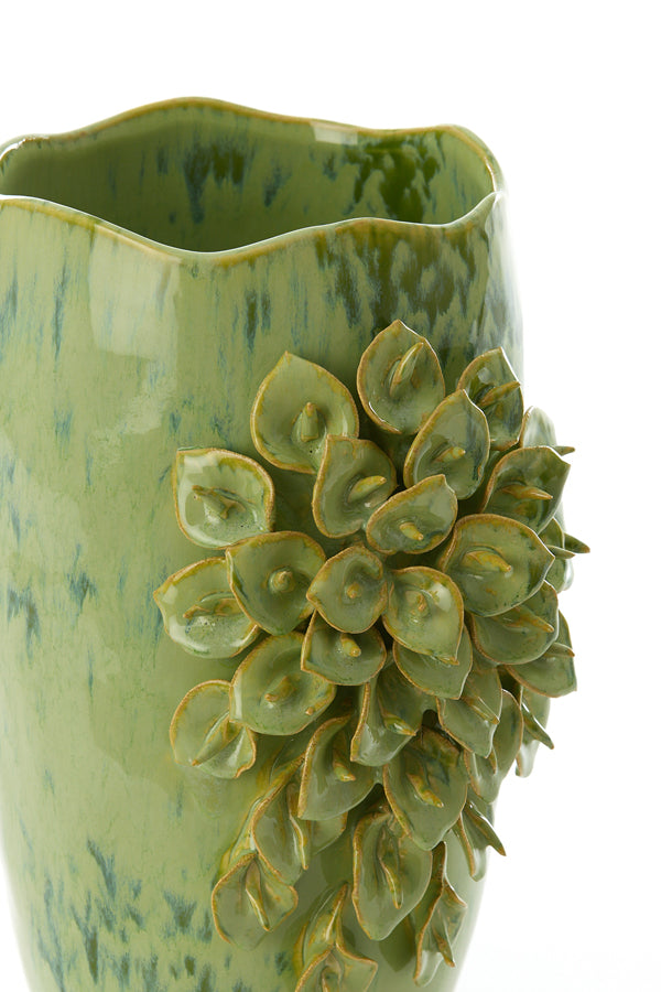 Light & Living Accessories Vase deco 23x19x35,5 cm AMIATA ceramics mint green House of Isabella UK