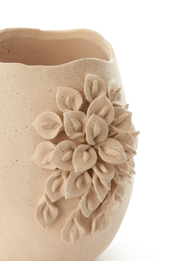 Light & Living Accessories Vase deco 23x20,5x26 cm AMIATA ceramics matt cream House of Isabella UK