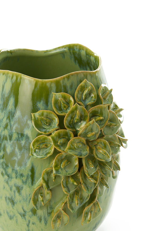 Light & Living Accessories Vase deco 23x20,5x26 cm AMIATA ceramics mint green House of Isabella UK