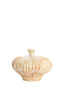 Light & Living Accessories Vase deco 23x22,5x18 cm NEVANO cream+orange-brown House of Isabella UK