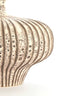 Light & Living Accessories Vase deco 23x22,5x18 cm NEVANO matt dark brown+cream House of Isabella UK