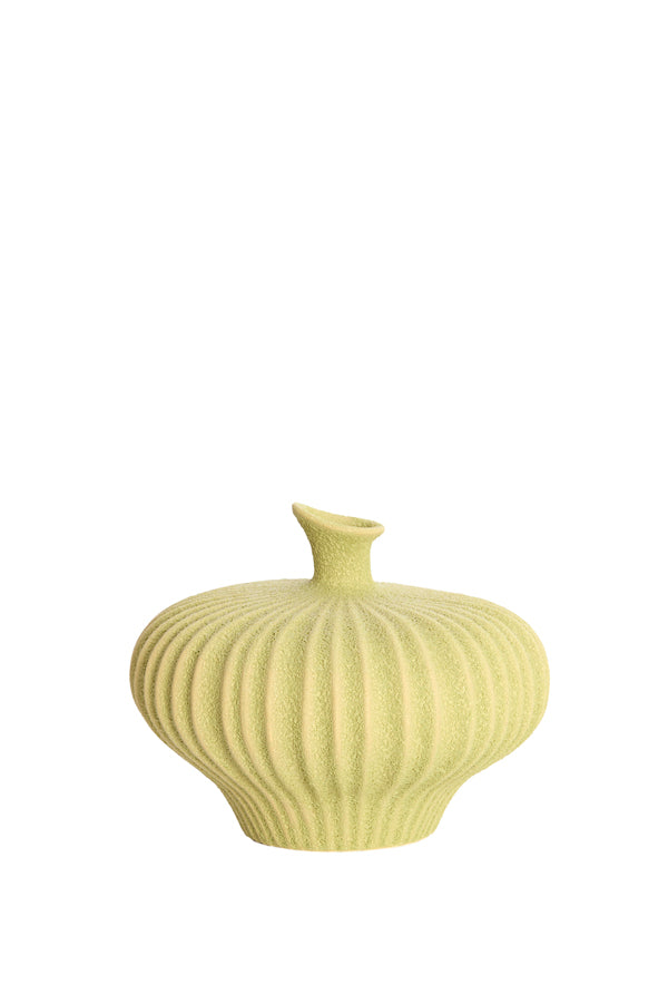 Light & Living Accessories Vase deco 23x22,5x18 cm NEVANO matt green House of Isabella UK